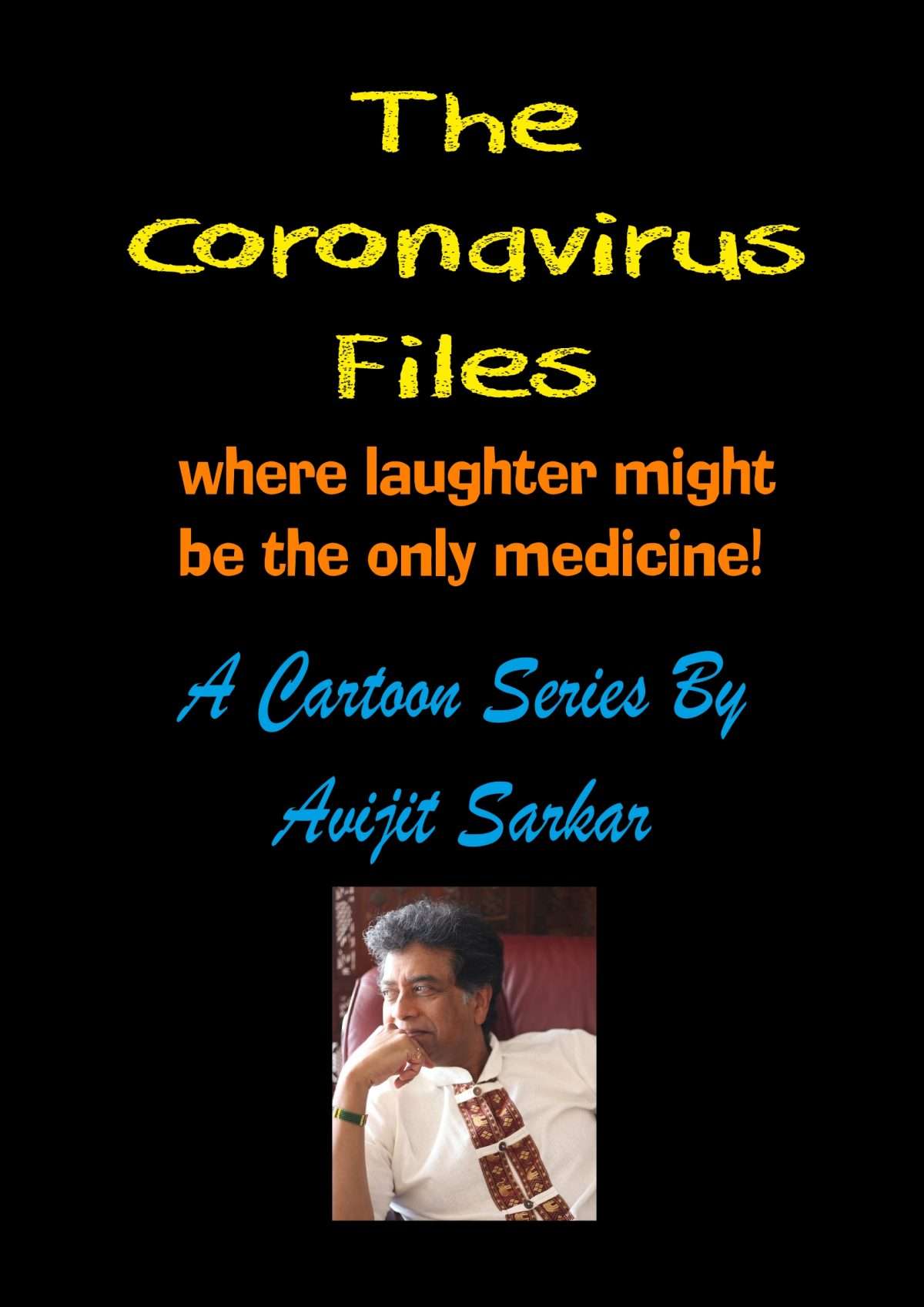 book of cartoons on coronavirus